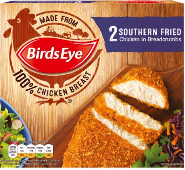 Birds Eye 2 Southern Fried Chicken Grills 180g