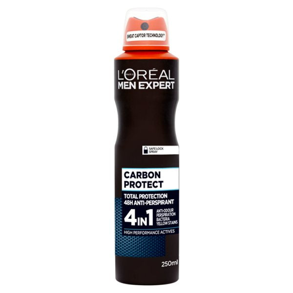 L'Oreal Men Expert Anti Perspirant Carbon Protect 250ml