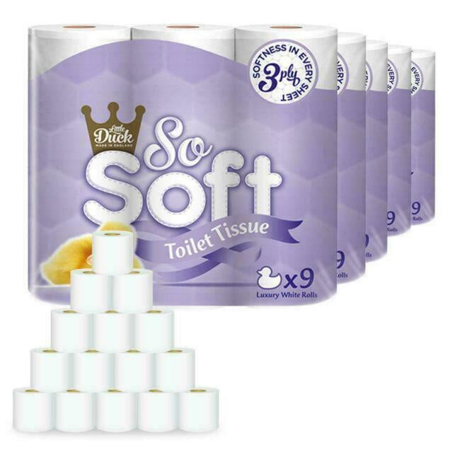 So Soft Luxury Toilet Roll 3ply 9pk