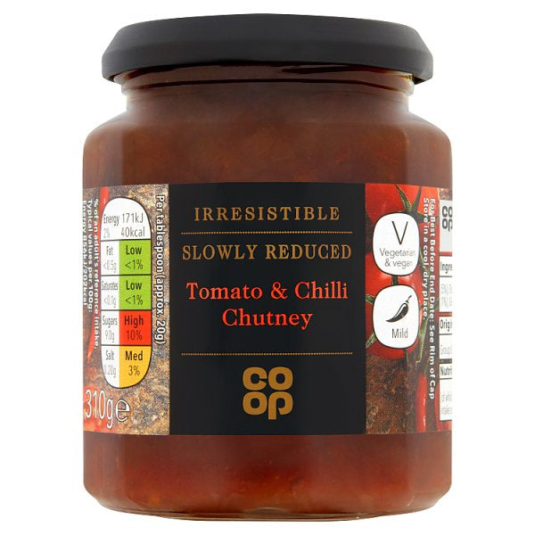Co-op Irresistible San Marzano Tomato Chilli Chutney 310g