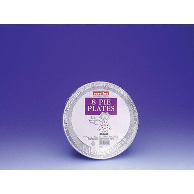 Caroline Foil Pie Plates 197mm 8pk