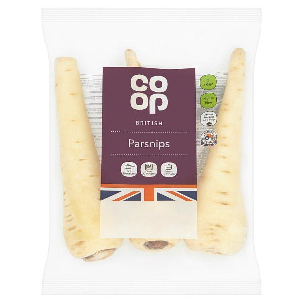 Co-op Fresh Parsnips 500g