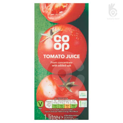 Co-op Tomato Juice 1L