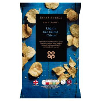 Co-op Irresistible Crisps Lightly Salted 150g