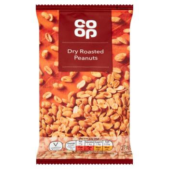 Co-op Dry Roasted Peanuts 275g