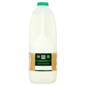 Co-op Organic Milk Semi Skimmed 2.27L