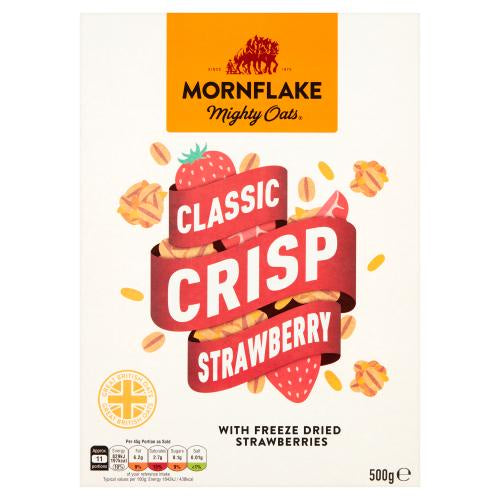 Mornflake Strawberry Crisp 500g