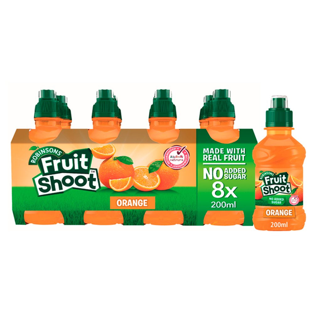 Robinsons Fruit Shoot Orange 200ml 8pk