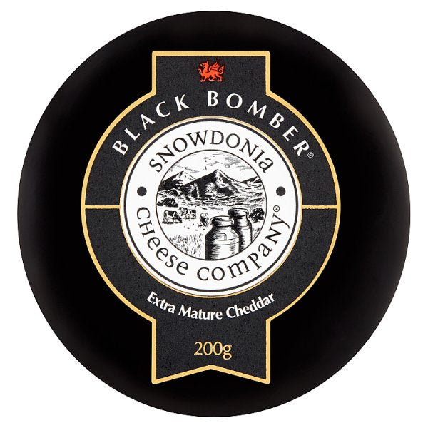 Snowdonia Cheese Co. Truckle Black Bomber Extra Mature Cheddar  200g