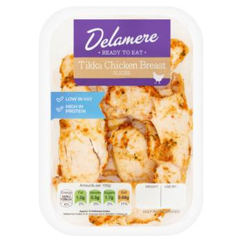 Delamere Chicken Tikka Cooked & Sliced 115g