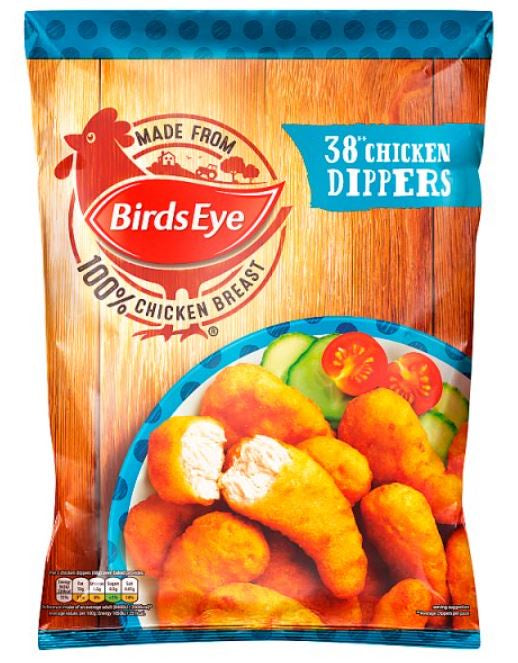 Birds Eye 38 Chicken Dippers 697g