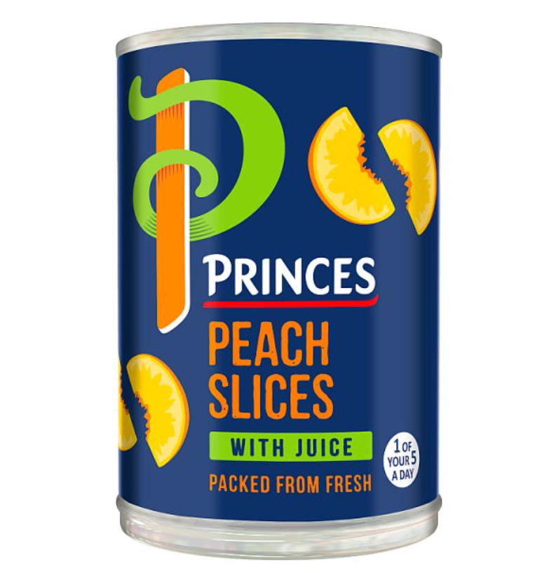 Princes Peach Slices in Juice 410g