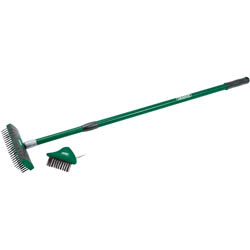 .(D) Paving Brush Set with Twin Heads and Telescopic Handle