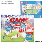 Create Your Football Game Sticker Book