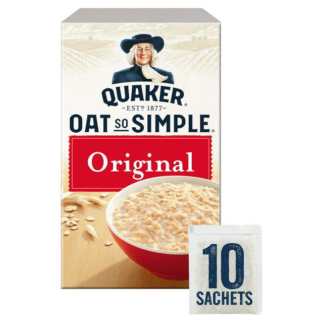 Quaker Oat So Simple Original 10 Sachets 270g
