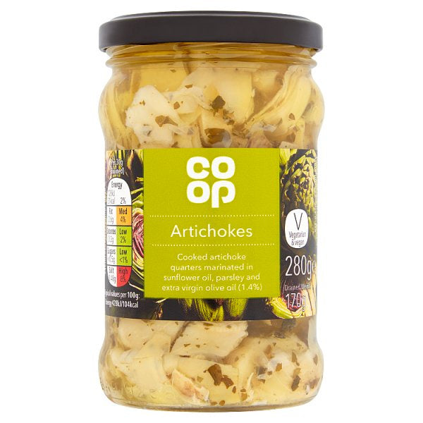 Co-op Artichokes In Sunflower Oil 280g