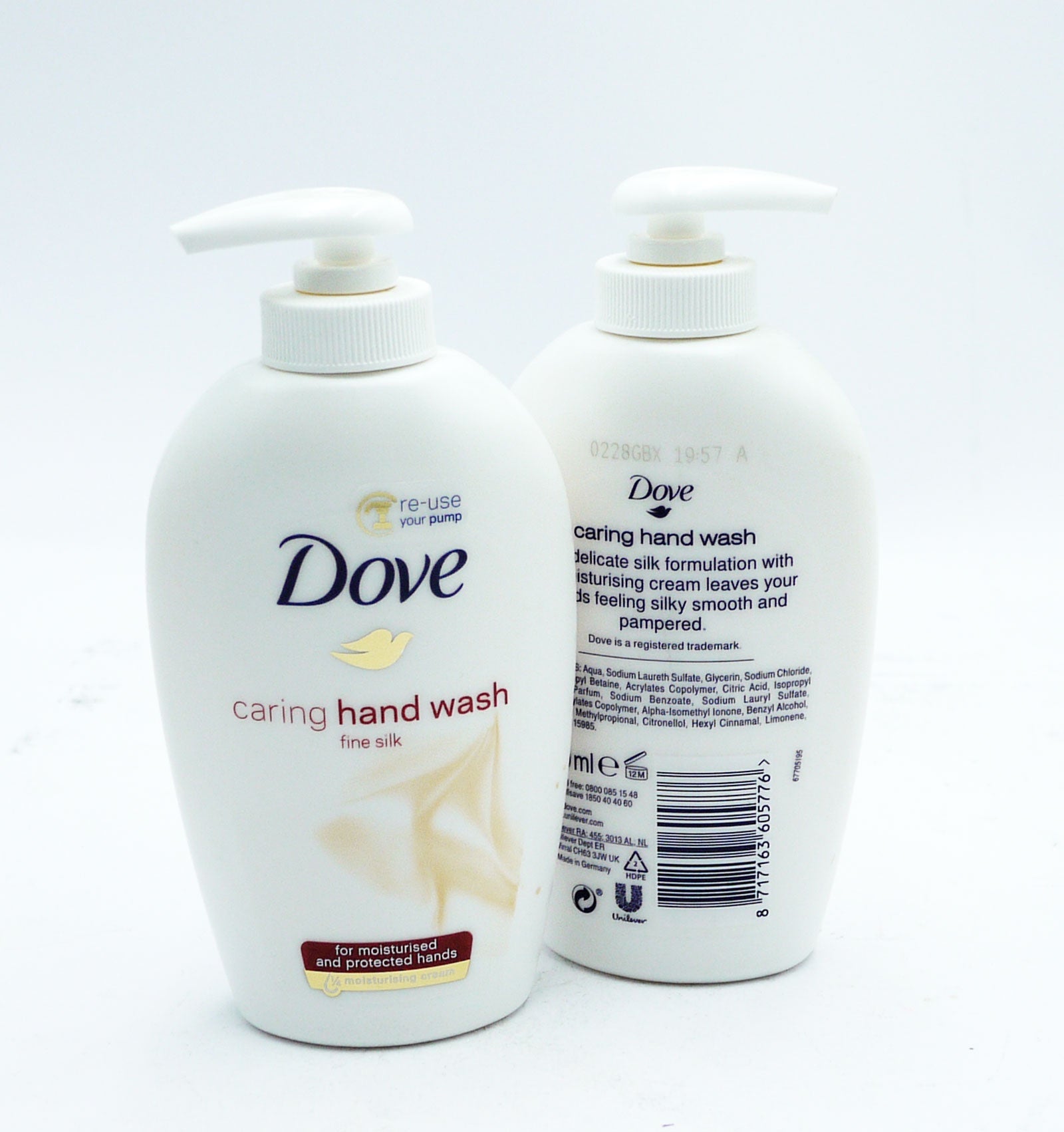 Dove Caring Fine Silk Hand Wash 250ml