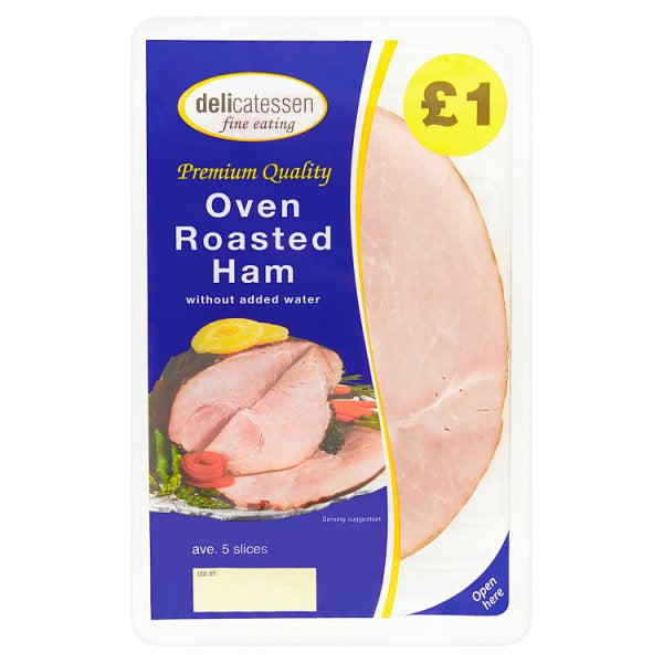 Deli Fine Eating Oven Roast Ham 90g - PMP