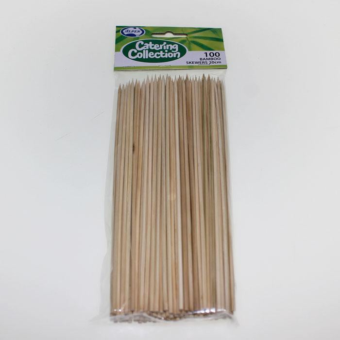Bamboo Skewers 25cm 100pk