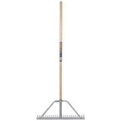 (D) Landscaping Rake with Ash Shaft