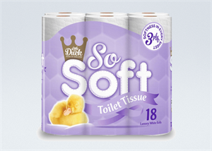 So Soft Luxury Toilet Roll 3ply 18pk