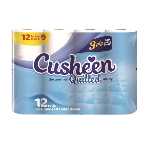 Lusheen Luxury Toilet Roll 3ply 12pk