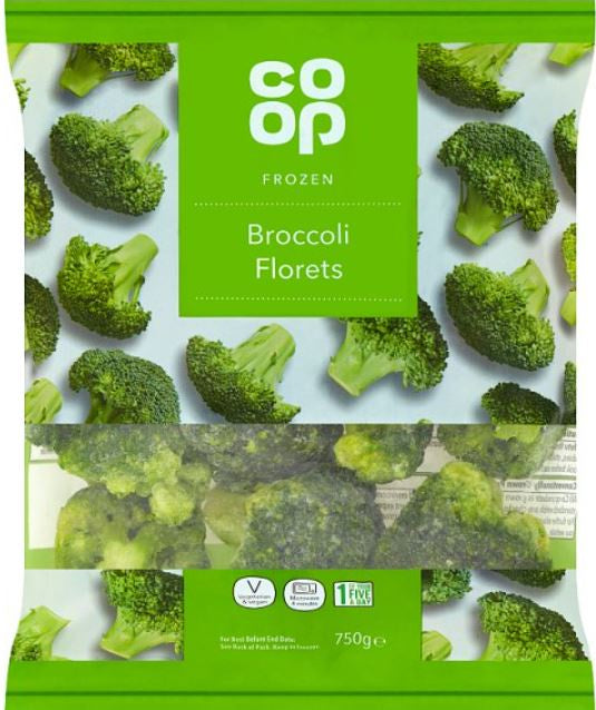 Co-op Frozen Broccoli Florets 750g