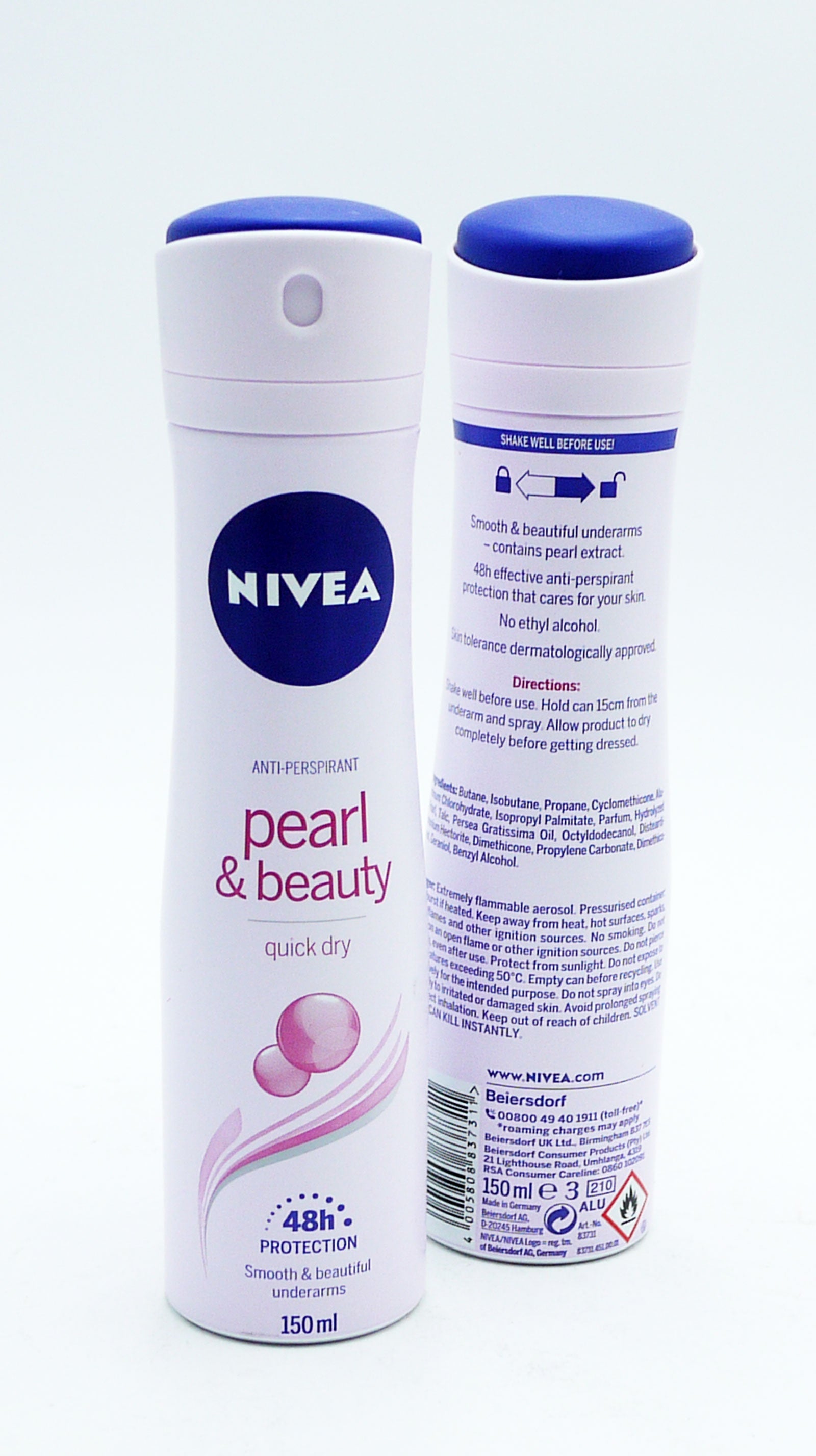 Nivea Female Anti-Perspirant Deodorant Pearl & Beauty 150ml