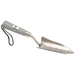 (D) Stainless Steel Transplanting Trowel