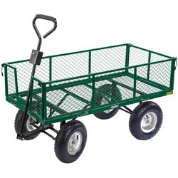 (D) Heavy Duty Steel Mesh Cart