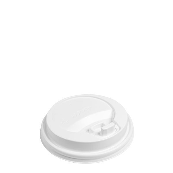 Cafe Mocha White Reclosable Lid 8oz 25pk