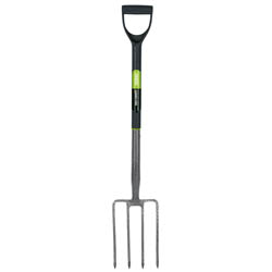 (D) Extra Long Carbon Steel Garden Fork