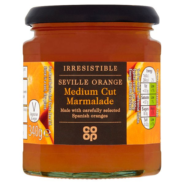 Co-op Irresistible Seville Bitter Orange Marmalade 340g