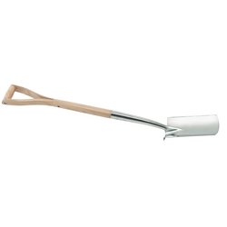 (D) Draper Heritage Stainless Steel Border Spade with Ash Handle