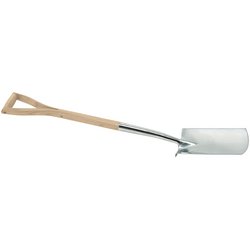 (D) Draper Heritage Stainless Steel Digging Spade with Ash Handle