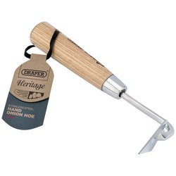 (D) Draper Heritage Stainless Steel Onion Hoe With Ash Handle