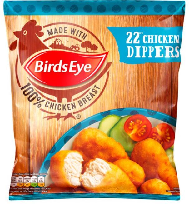 Birds Eye 22 Crispy Chicken Dippers 403g