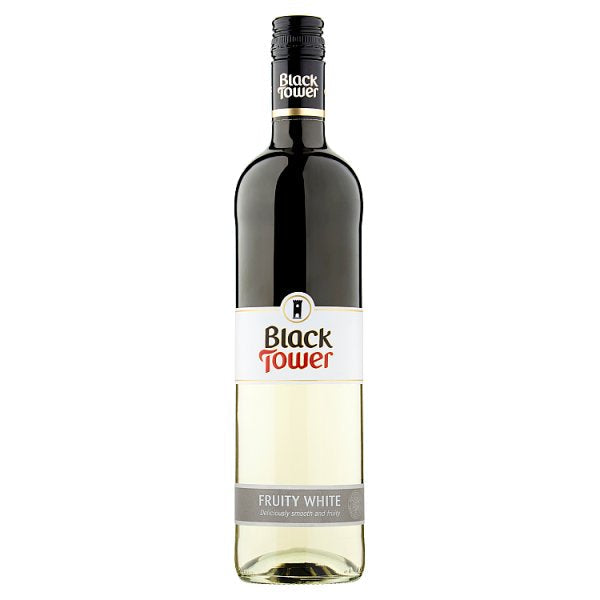 (MK)  Black Tower Fruity White Wine 75cl