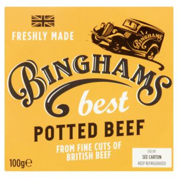 Binghams Best Fresh Potted Beef 100g