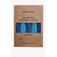 Campus&Co. Microfibre Cleaning Cloths Large 5pk