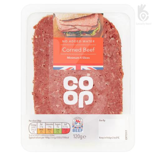 Co-op Fresh Corned Beef 120g