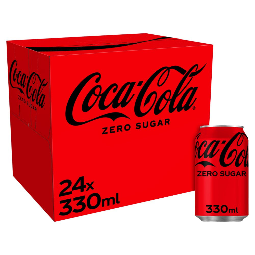 Coca Cola Zero Cans 24 x 330ml [909]