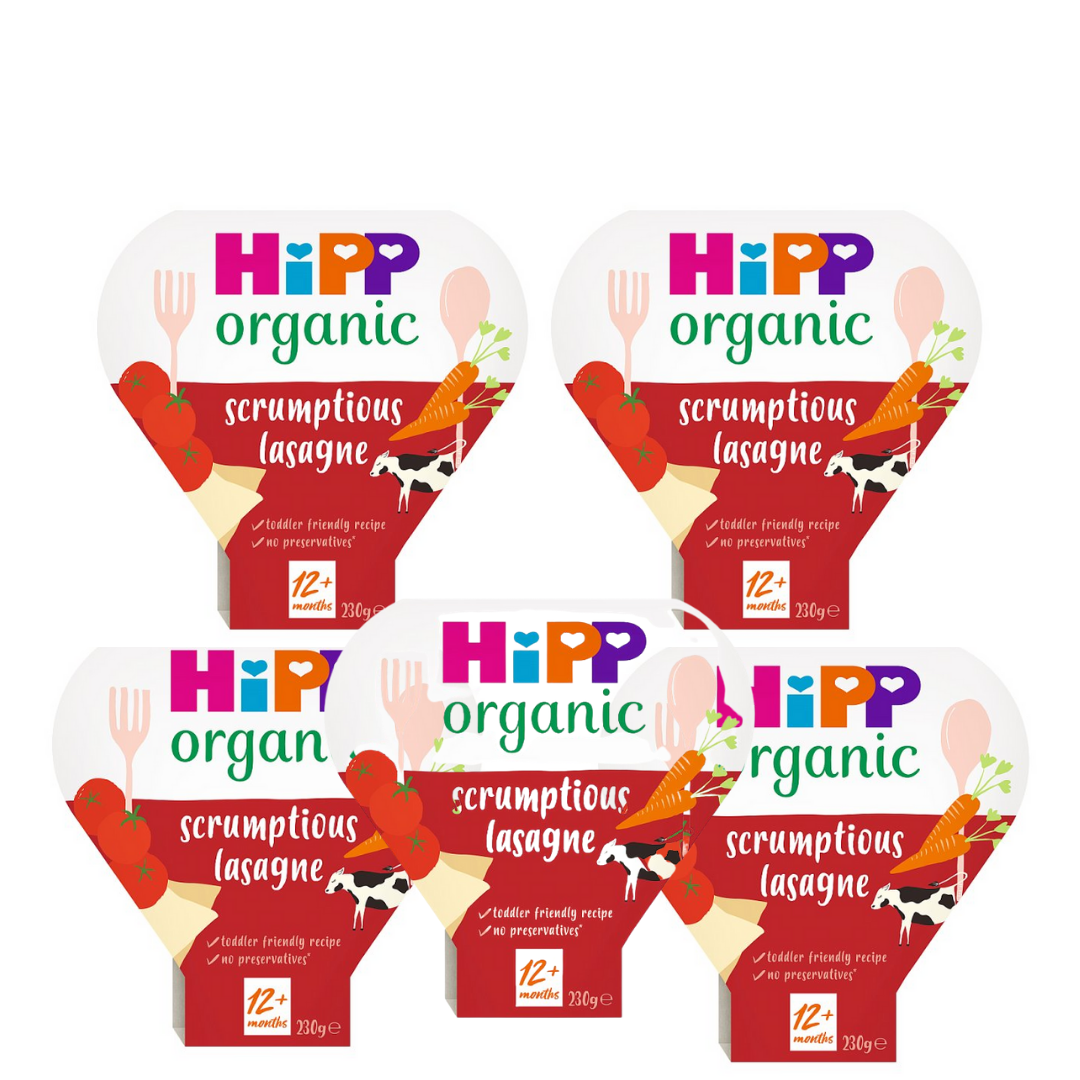 (IP) 96355 Hipp Organic Scrumptious Lasagne, 1-3 years, 5 x 230g