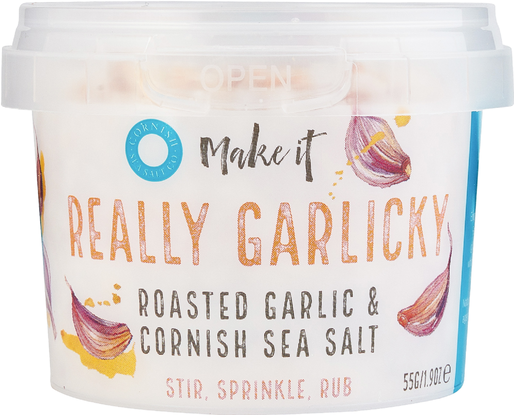 Cornish Sea Salt Garlic and Sea Salt 55g