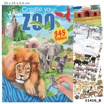 Create Your Zoo Sticker Book