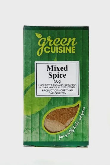 Green Cuisine Mixed Spice 50g