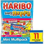Haribo Share The Happy 11 Mini Bags Approx. 176g