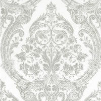 Grandeur White Silver Napkins 33x33cm