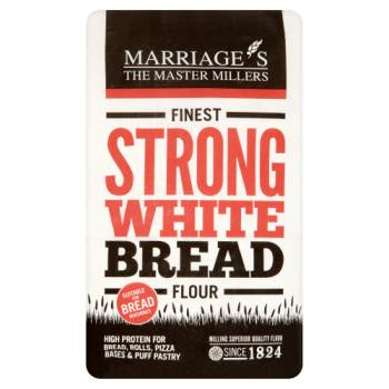 Marriages Finest Strong White Bread Flour 1.5kg