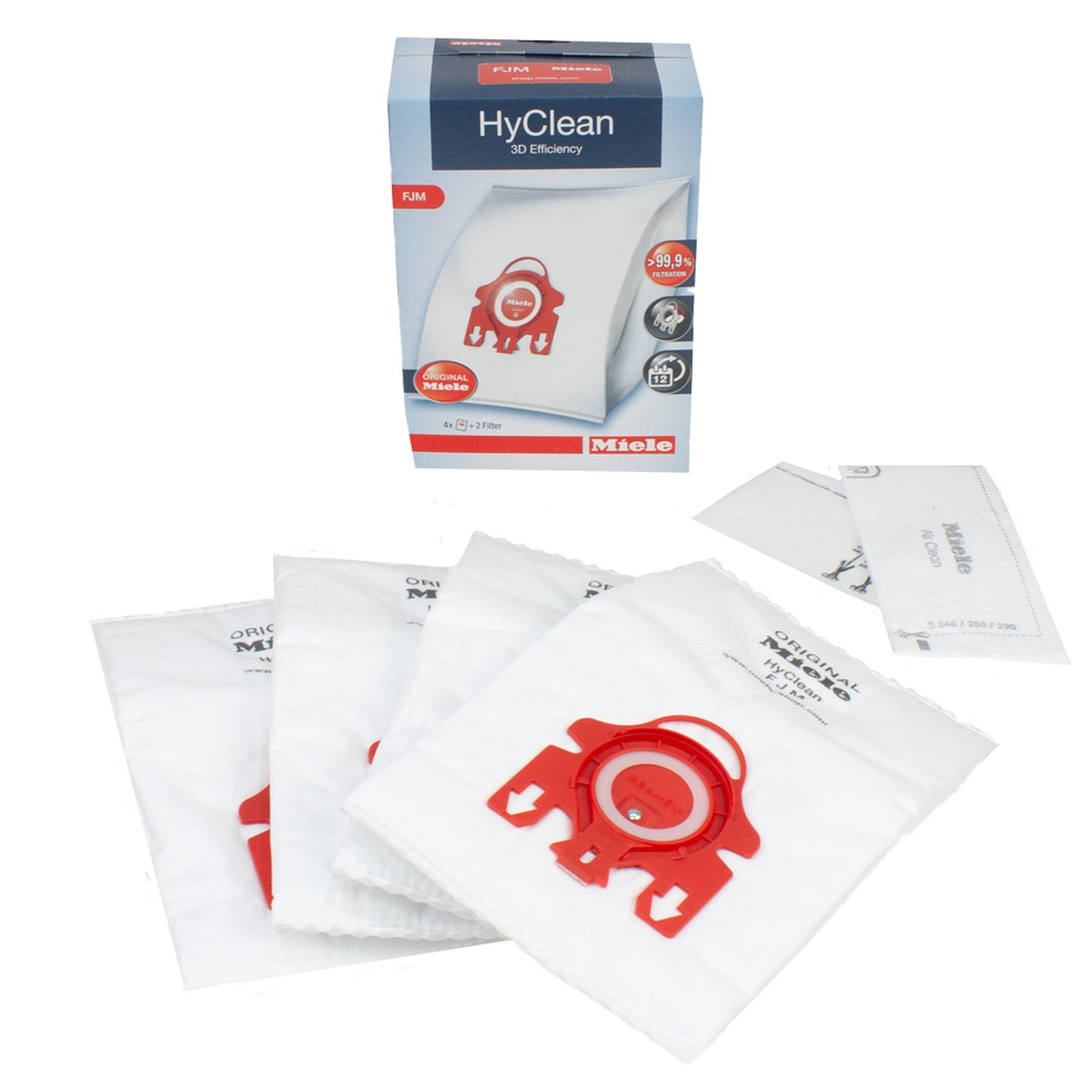 Miele Dust Bags FJM (4 bags, 2 filters) [485]